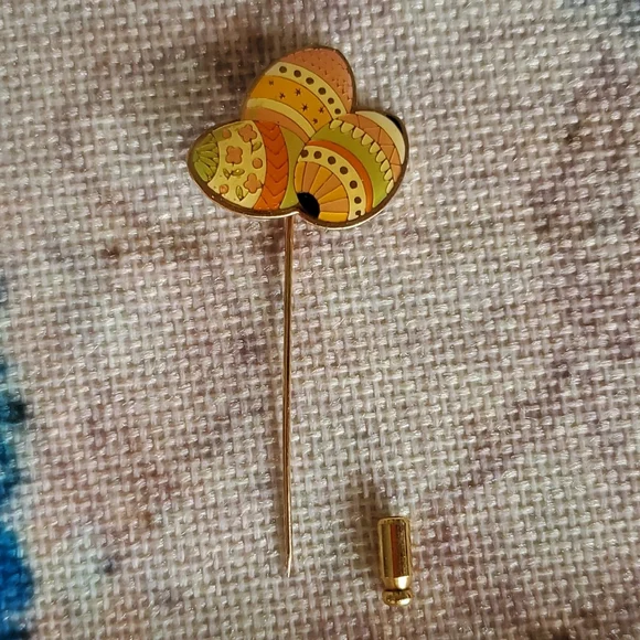 Vintage Easter Egg Stick Pin - Picture 4 of 15